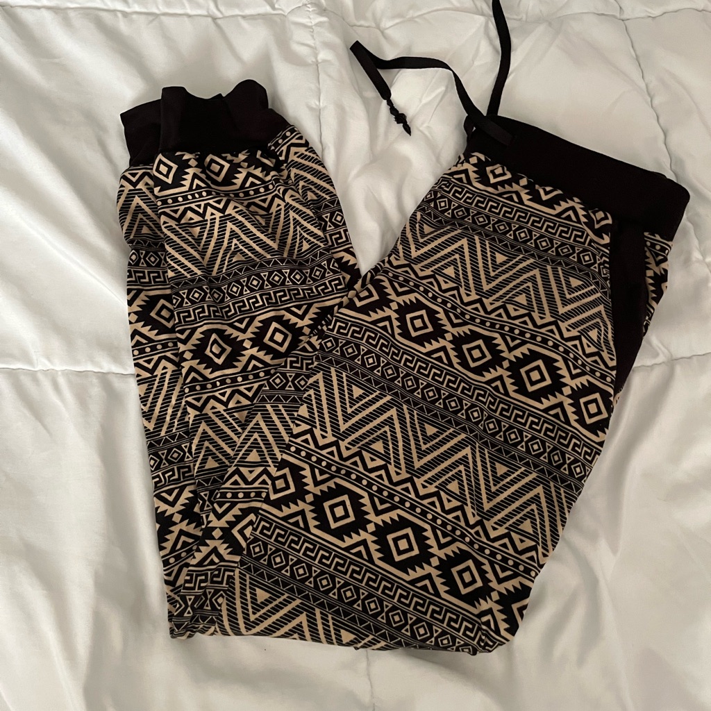 Patterned Joggers